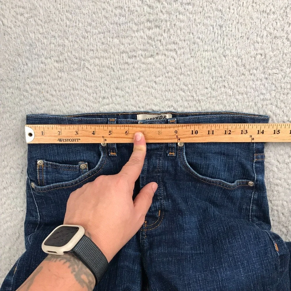 Naked & Famous‎ Weird Guy Left Hand Twill Selvedge Jeans Mens 29x27 Indigo Denim